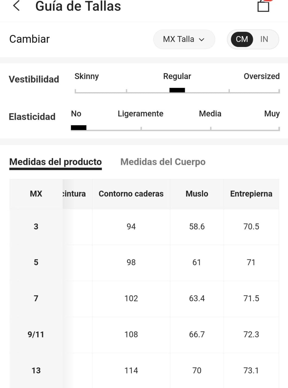 Imagen de JEANS RECTOS DE CINTURA ALTA 