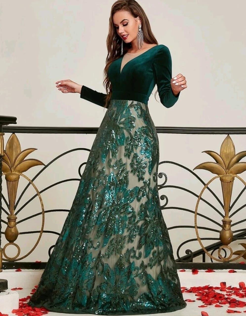 Imagen de VESTIDO LARGO DE GALA 