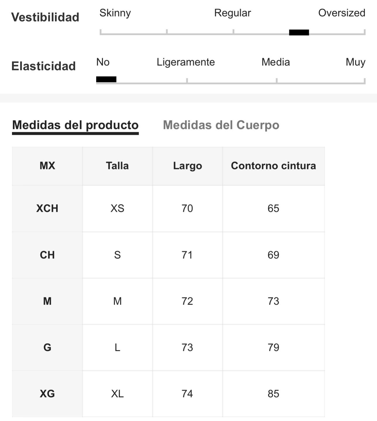 Imagen de Falda Amplia de Talle Alto con Botón 